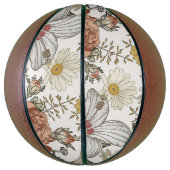 Ballon De Basket Fleurs magnifiques (Vertical)