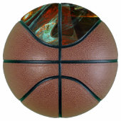 Ballon De Basket Fractionner l'art Abstrait (Droite)