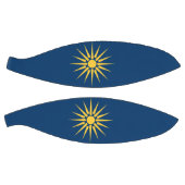 Ballon De Basket Fullsize Basketball with Flag of Macedonia (Panneaux)