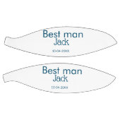 Ballon De Basket garçon d'honneur témoin ajouter nom texte bachelor (Panneaux)