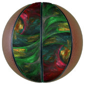 Ballon De Basket Genesis Green Art Abstrait (Vertical)
