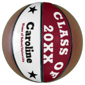Ballon De Basket Graduation personnalisée (Vertical)