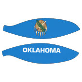 Ballon De Basket Graphique Drapeau de l'état de l'Oklahoma dynamiqu (Panneaux)