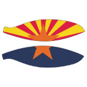 Ballon De Basket Graphique Drapeau dynamique de l'état de l'Arizona (Panneaux)