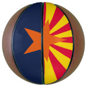 Ballon De Basket Graphique Drapeau dynamique de l'état de l'Arizona (Vertical)