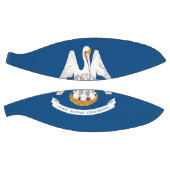 Ballon De Basket Graphique Drapeau Dynamique Louisiane sur un (Panneaux)