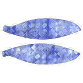 Ballon De Basket Grec Meander Carré Motif (Panneaux)