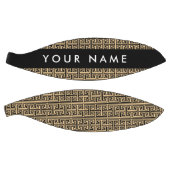 Ballon De Basket Grec Meander Key H Brown, Votre Nom, Personnaliser (Panneaux)