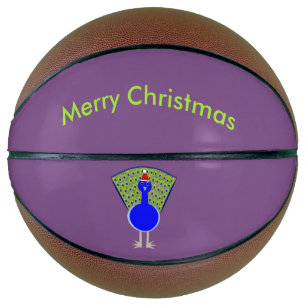 Ballon De Basket Gros paon de Noël