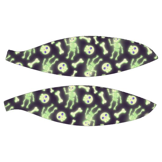 Ballon De Basket Halloween mignon Éffrayant brillant squelette os c (Panneaux)