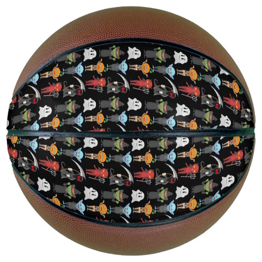 Ballon De Basket Halloween Party Basket (Devant)