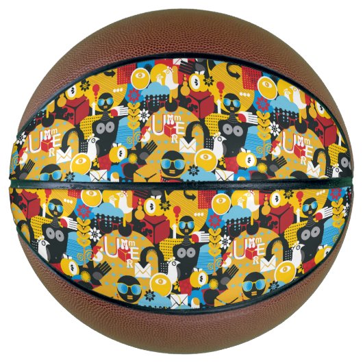 Ballon De Basket Heure d'été (Devant)