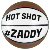 Ballon De Basket Hot Shot Zaddy (Devant)