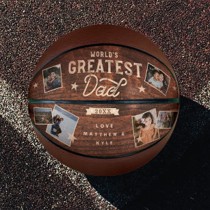 Ballon De Basket Huit photos du plus grand papa Woodgrain du monde