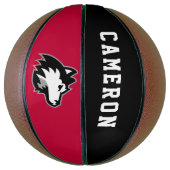 Ballon De Basket Huskies du nord de l'Illinois (Vertical)