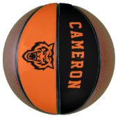 Ballon De Basket Idaho State University Bengals Spirit Design (Vertical)