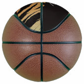 Ballon De Basket Impression tigre Brown et noire (Droite)