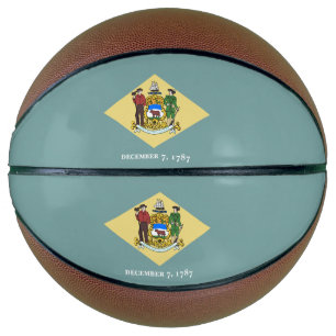 Ballon De Basket Indicateur d'état du Delaware