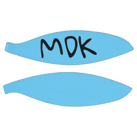 Ballon De Basket Initiales en bleu (Panneaux)