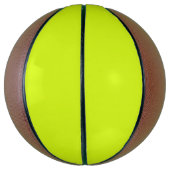 Ballon De Basket Jaune Chartreuse uni (Vertical)