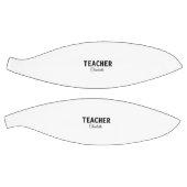 Ballon De Basket Je suis enseignant école Collegeajouter votre nom (Panneaux)