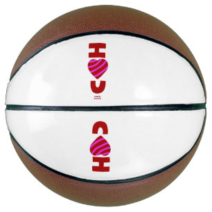 Ballon De Basket Je T'Aime Basketball
