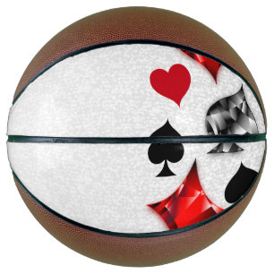 Ballon De Basket Joueur de poker Joueur de cartes de jouer costumes