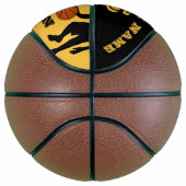 Ballon De Basket Joueur moderne Nom de l'équipe (Droite)