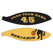 Ballon De Basket Joueur moderne Nom de l'équipe (Panneaux)