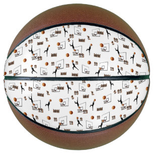 Ballon De Basket Joueurs de basket-ball Motif, Basket-ball de taill