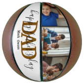 Ballon De Basket Joyeuse fête des pères (Vertical)