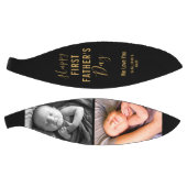 Ballon De Basket Joyeuse Fête du Premier Père Noir moderne 2 Nom de (Panneaux)