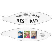 Ballon De Basket Joyeux anniversaire Best Papa 3 Photo Collage (Panneaux)