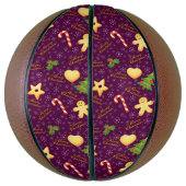 Ballon De Basket Joyeux basket-ball de Noël (Vertical)