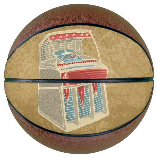 Ballon De Basket Juke-box (Devant)