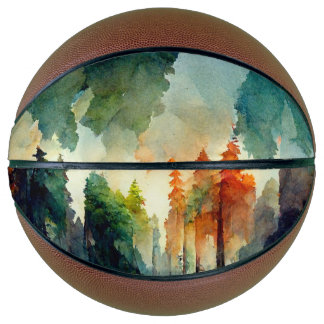Ballon De Basket La forêt (nature)