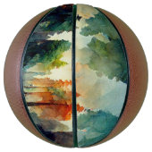 Ballon De Basket La forêt (nature) (Vertical)