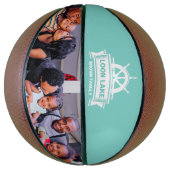 Ballon De Basket Lake House Vacances Nom de famille (Vertical)