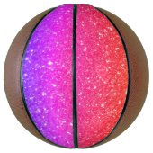 Ballon De Basket Le Basket Rose Parties scintillant Glitz ! (Vertical)