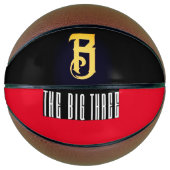 Ballon De Basket Le Big Three Basketball (Devant)