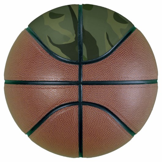 Ballon De Basket Le camouflage kaki (Droite)