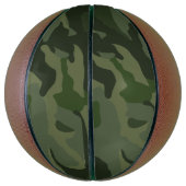 Ballon De Basket Le camouflage kaki (Vertical)