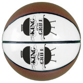 Ballon De Basket Le Roi Du Grill (Devant)