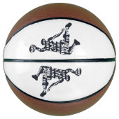 Ballon De Basket Lecteur de basketball slunk avec texte intégral (Devant)