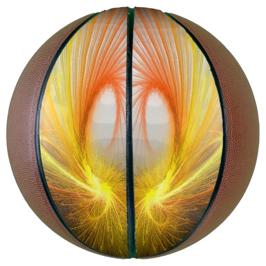 Ballon De Basket Lightning abstract (Vertical)
