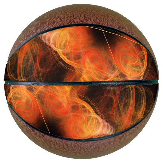 Ballon De Basket Lignhtworks Abstract (Devant)