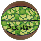 Ballon De Basket Lime (Devant)