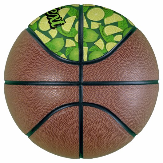 Ballon De Basket Lime (Droite)