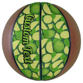Ballon De Basket Lime (Vertical)