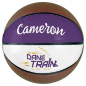 Ballon De Basket Logo du train UAlbany Dane (Devant)